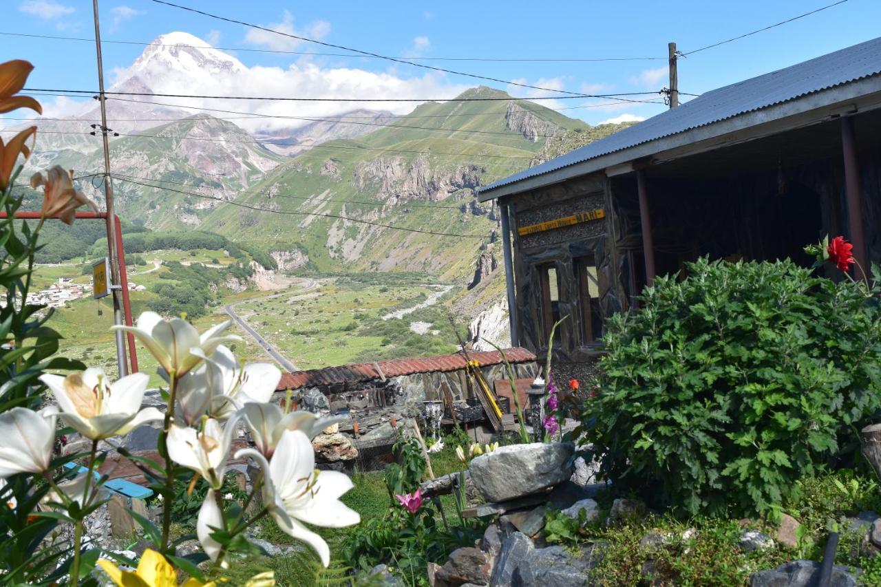 Qusha Guesthouse Meeting In The Mountains And Views Stepantsminda Exterior photo